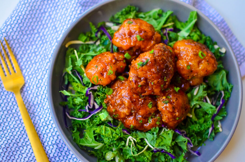 Lemon Pepper Spicy Honey Butter sauce close up angle 